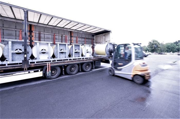 Materialabladung Materialabladung